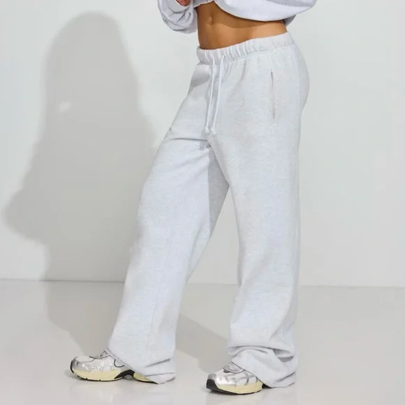 Garage UltraFleece Straight Leg Sweatpants Spring Grey Mix Size Small - Picture 2 of 16